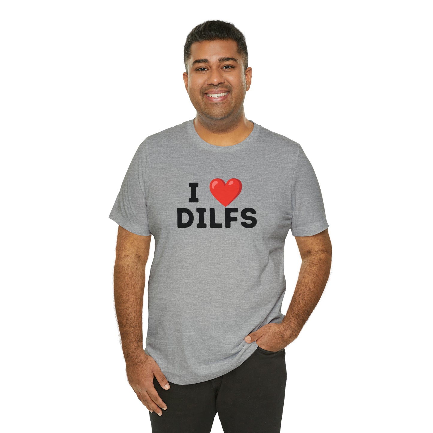 I Heart DILFS - Unisex Jersey Short Sleeve Tee