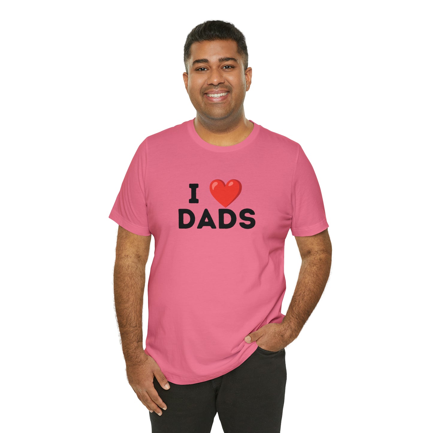 I Heart Dads - Unisex Jersey Short Sleeve Tee