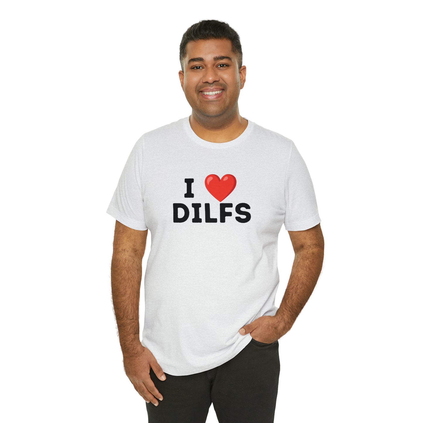 I Heart DILFS - Unisex Jersey Short Sleeve Tee