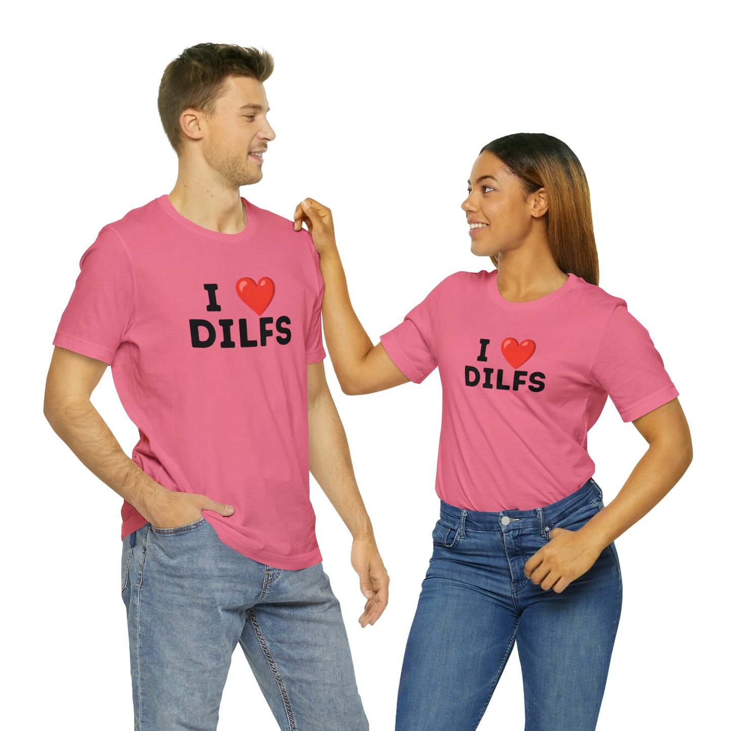 I Heart DILFS - Unisex Jersey Short Sleeve Tee