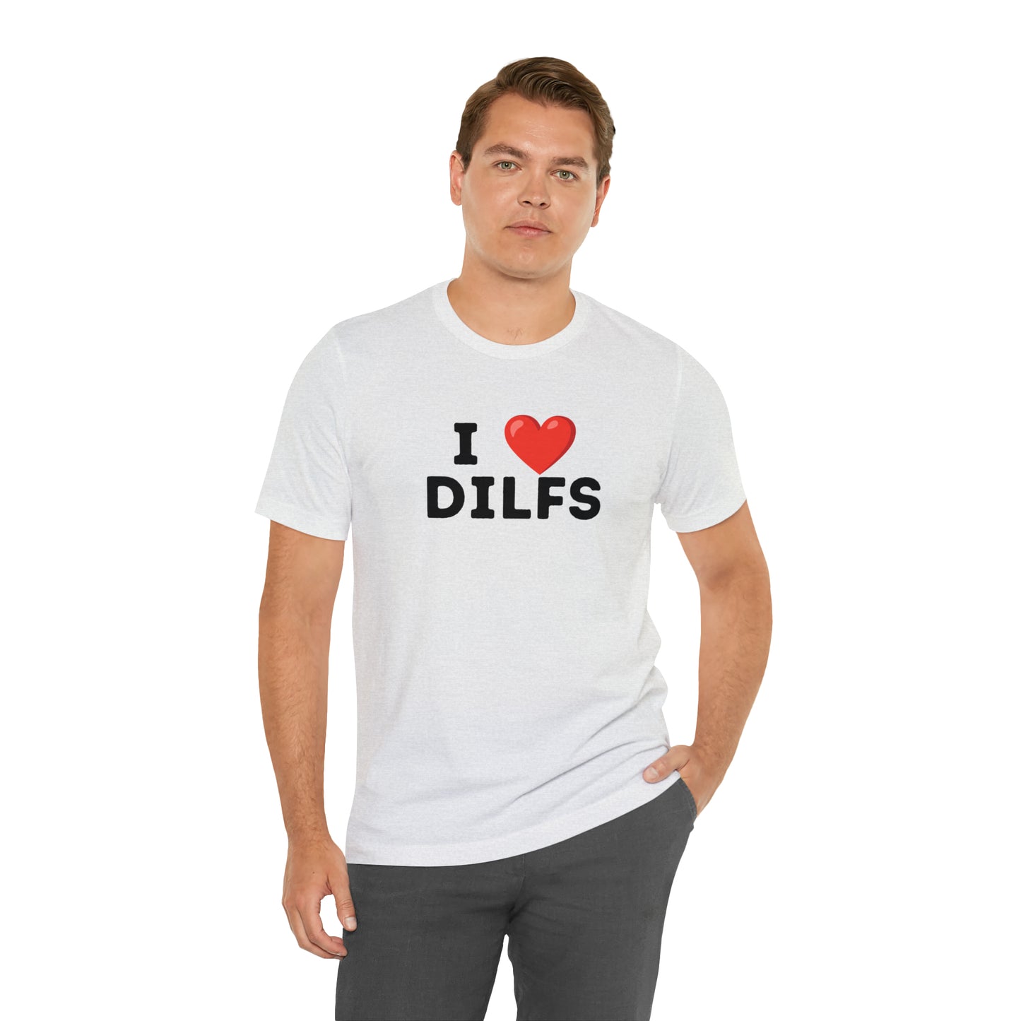 I Heart DILFS - Unisex Jersey Short Sleeve Tee